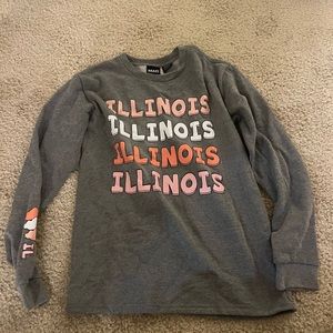 Mad engine Illinois sweatshirt size adult small